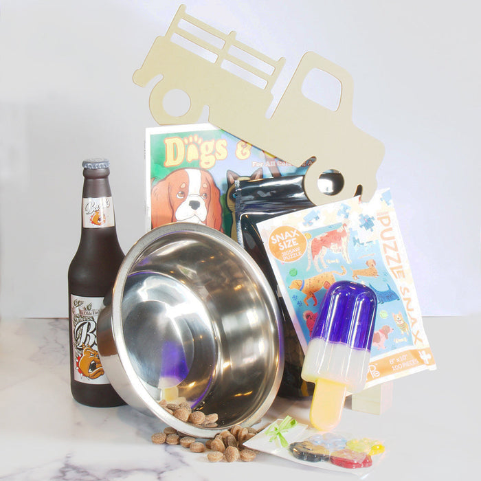 Summer Days with Kids & Dogs Gift Basket