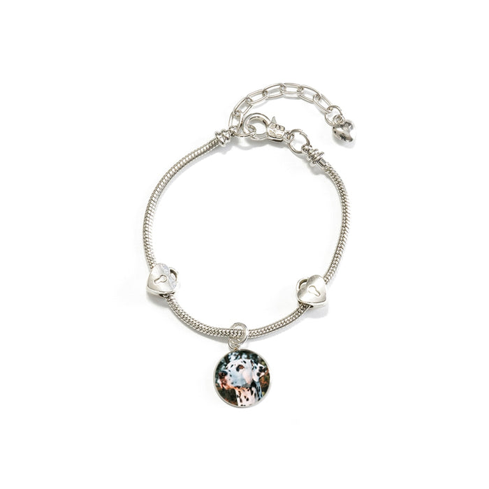 Charm Bracelet with Your Dog's Photo