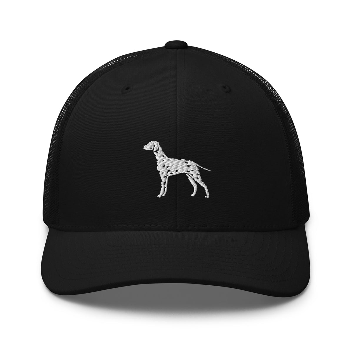 retro-trucker-hat-black-front-  display picture 2