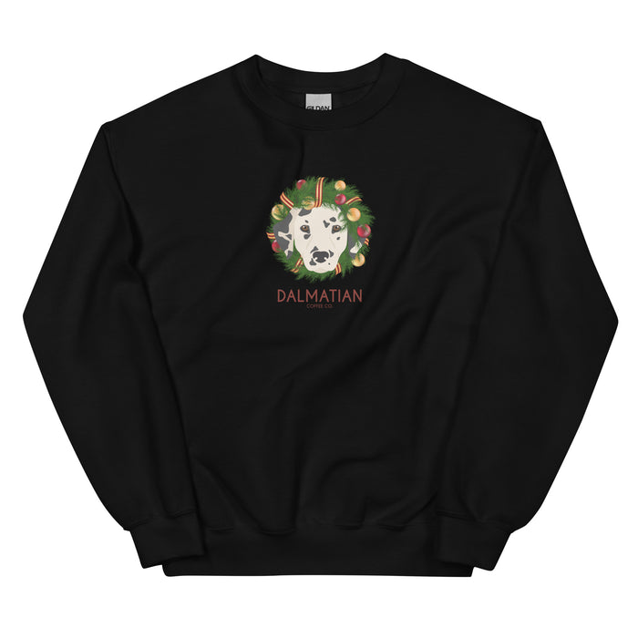 "Dalmatian Wreath" Sweatshirt