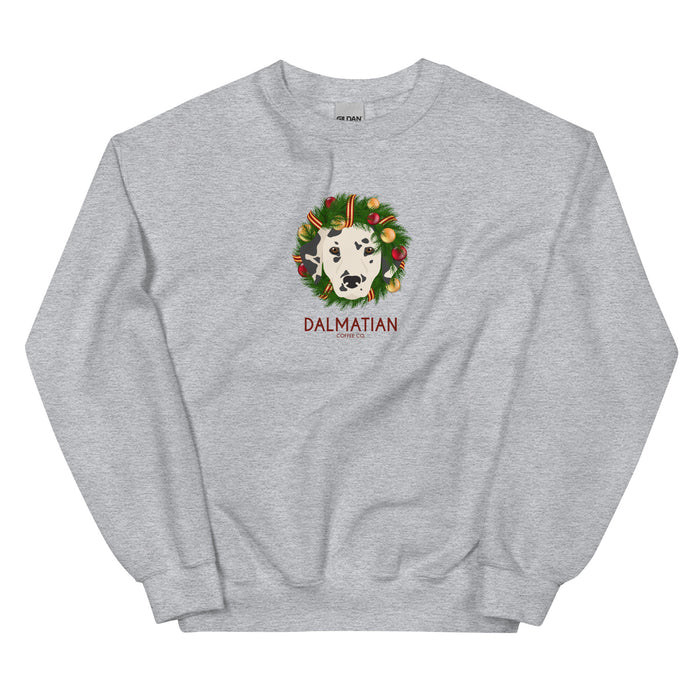 "Dalmatian Wreath" Sweatshirt
